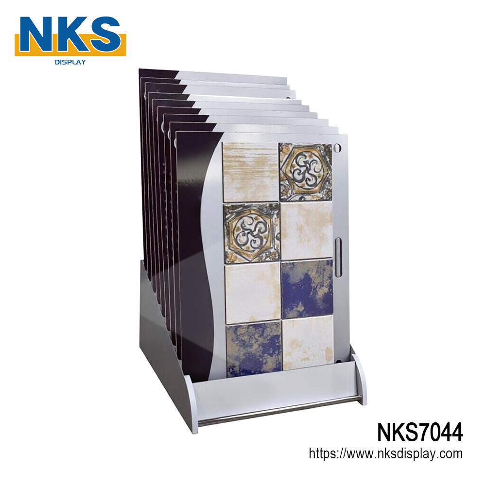 Waterfall Mosaic Tile Sample Boards Display Stand-NKS7044