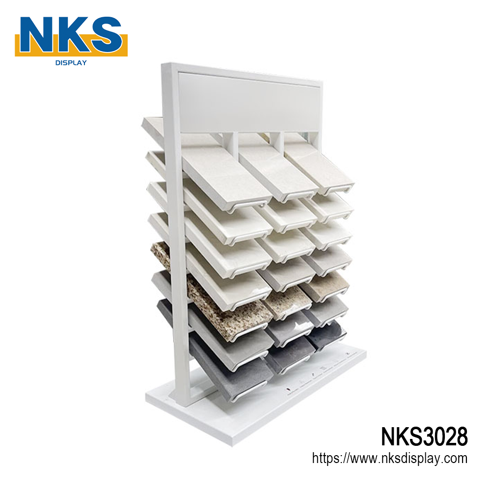 Countertop Ceramic Tile Display Stand-NKS3028