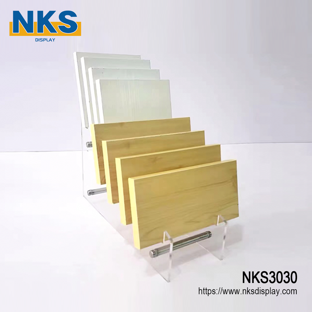 Acrylic Countertop Stand Display Tile Sample Colors-NKS3030