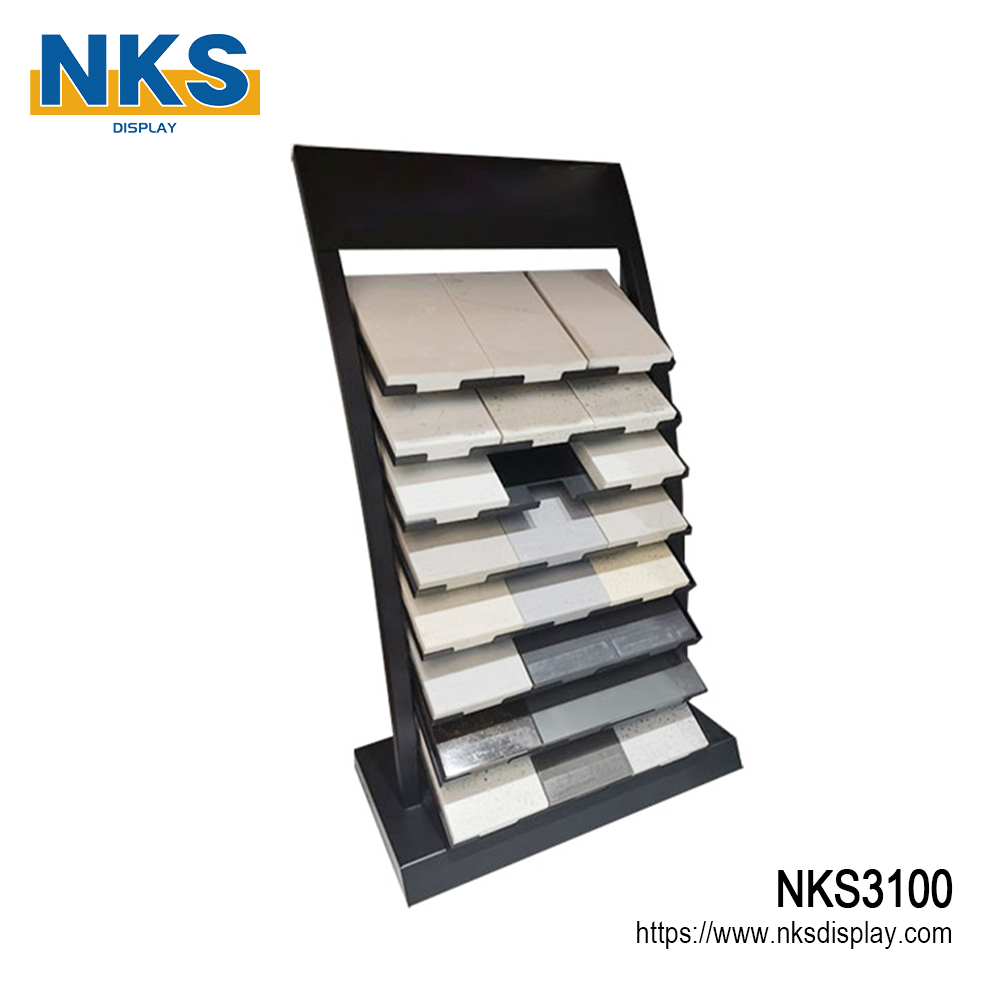 Countertop Display Racks For Tile Quartz Stone Sample-NKS3100