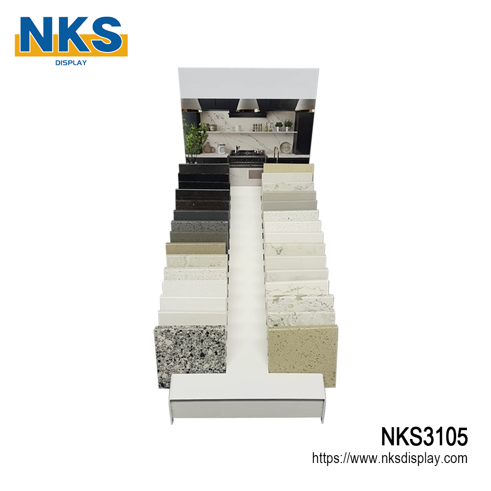 Tile Quartz Stone Samples Countertop Display Stand-NKS3105