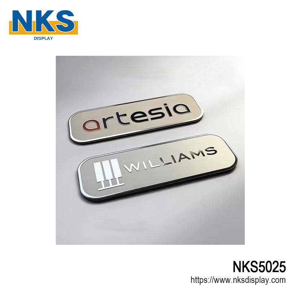 Stone Metallic Nameplate-NKS5025