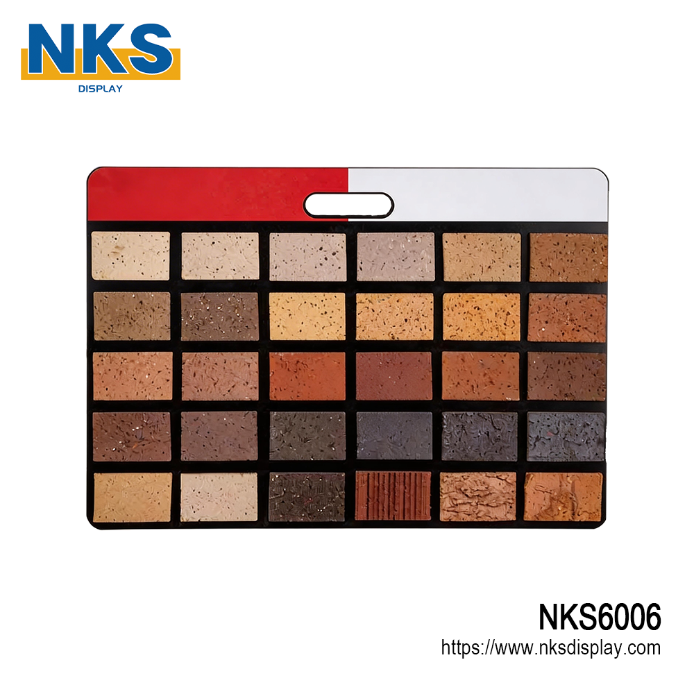 Variety Wood Flooring Sample Board Display Solution-NKS6006