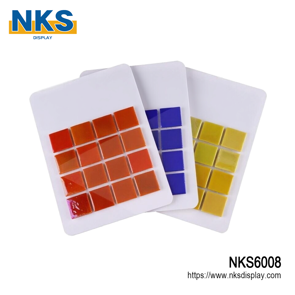 Mosaic Sample Color PVC Display Sample Board-NKS6008