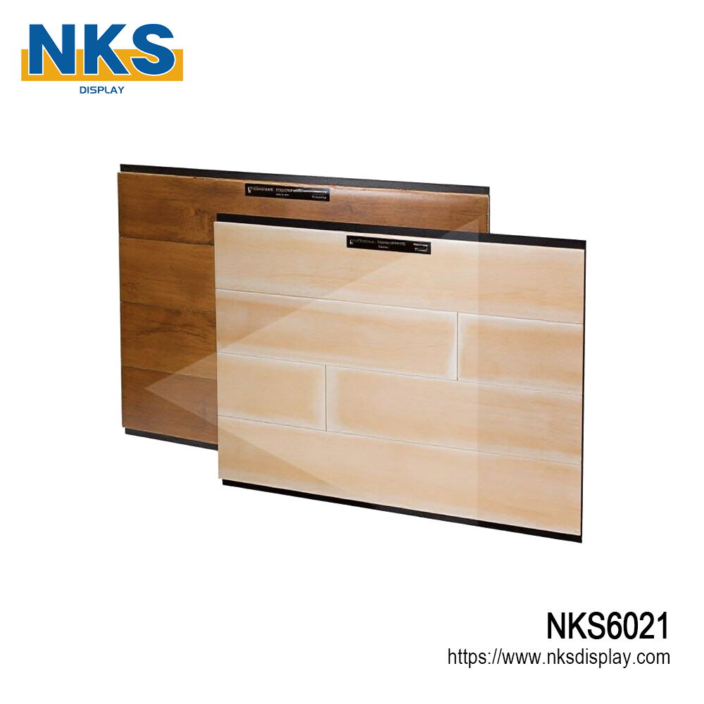 Wood Flooring Sample Board Stone Display Solution-NKS6021
