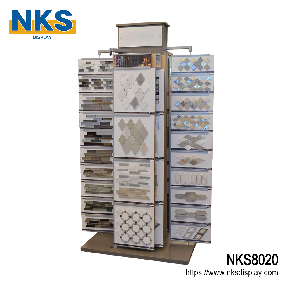 Diversified Mosaic Swatch Display Tower-NKS8020