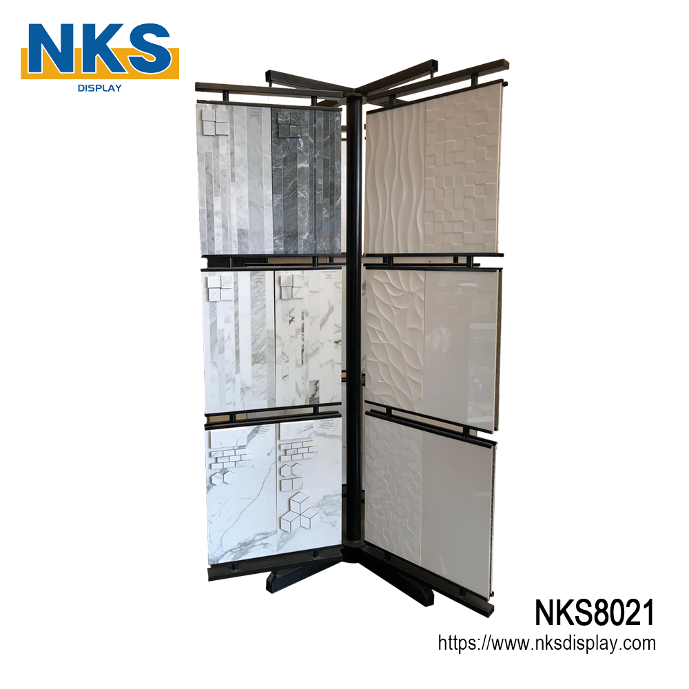 Simple Tile Mosaic Sample Board Display Tower-NKS8021
