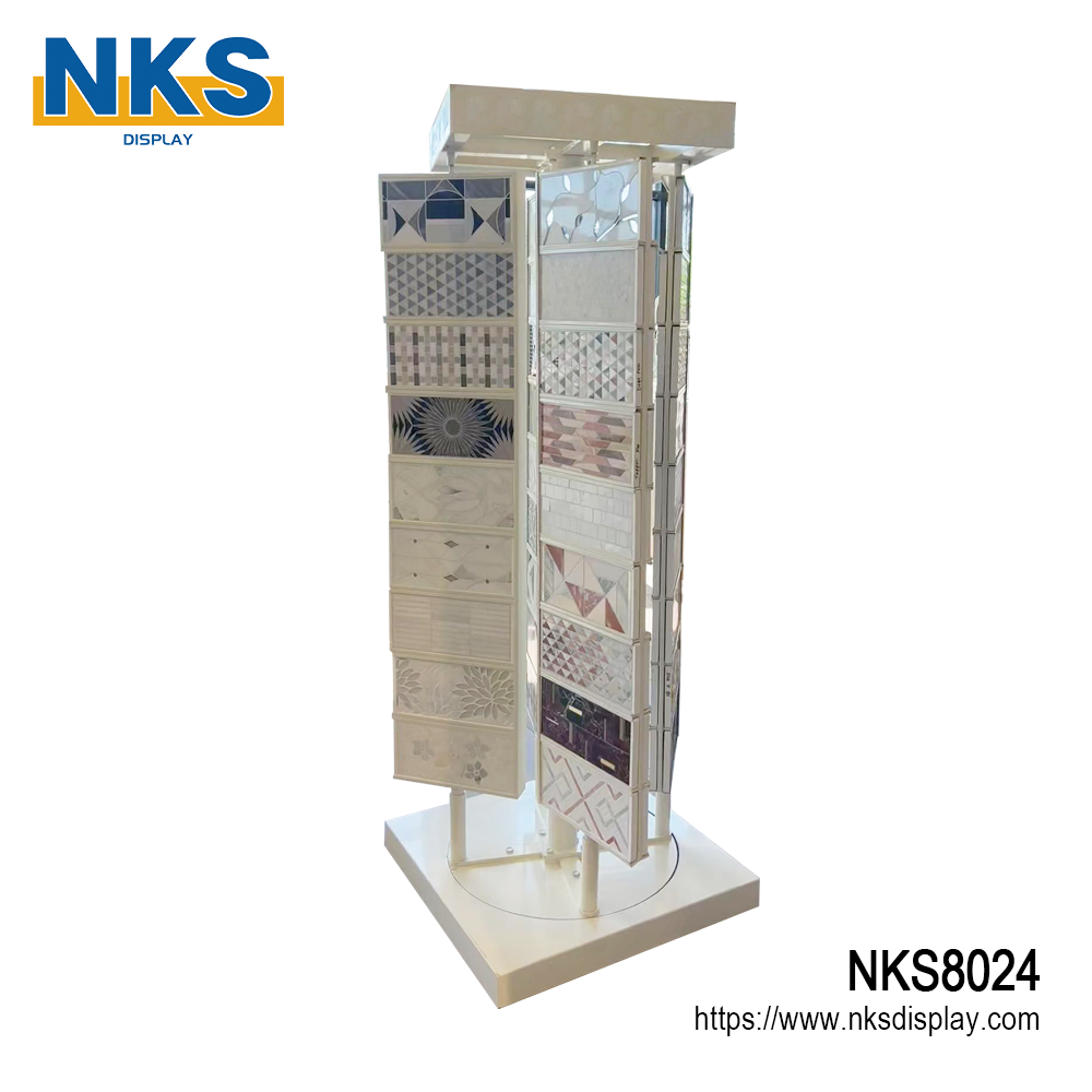 Textured Rotating Mosaic Sample Display Solution-NKS8024